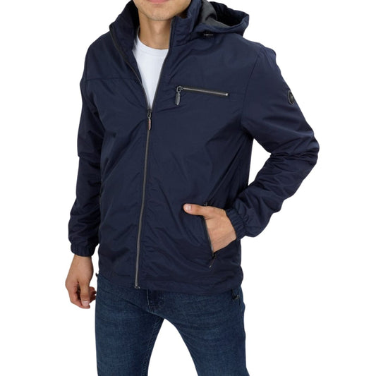 DYNAMO Mens Jackets S / Navy DYNAMO - Detachable Hooded Jacket