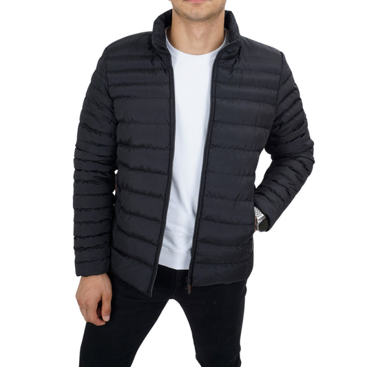 DYNAMO Mens Jackets L / Black DYNAMO - Zip Up Puffer Jacket