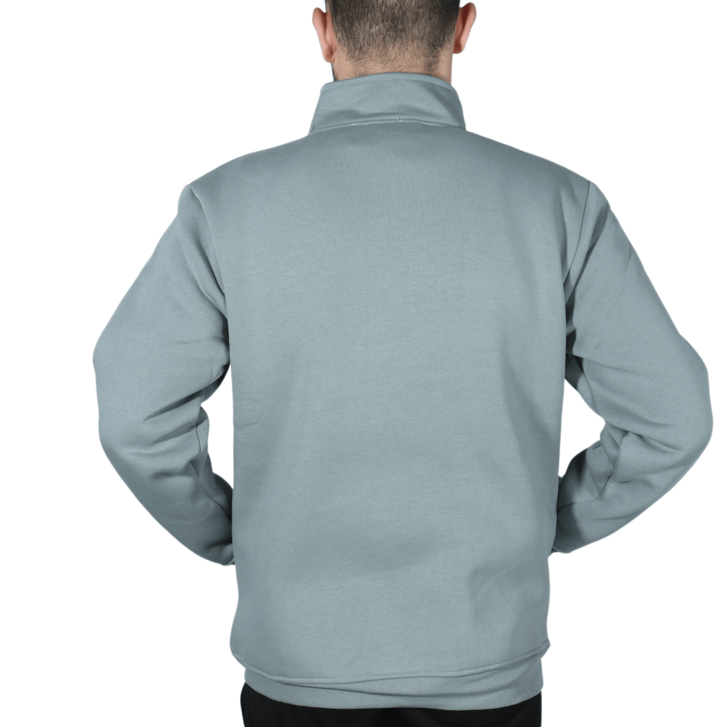 DYNAMO Mens Tops XXL / Grey DYNAMO - Half Zipper Sweatshirt