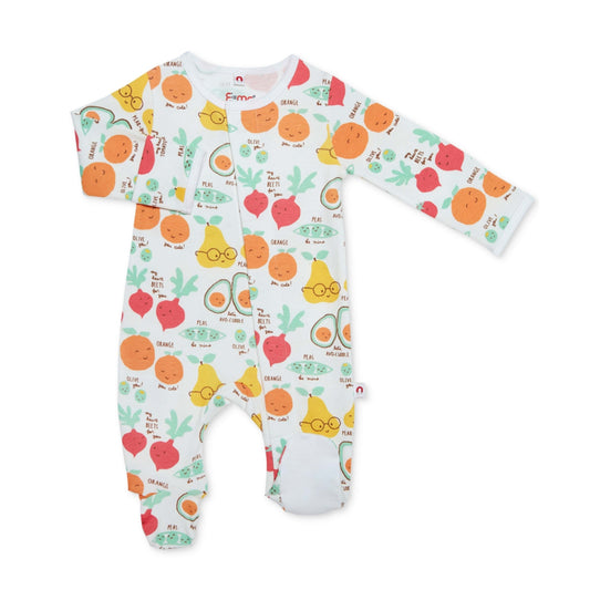 E=MC Baby Boy E=MC - Baby - Neutral Magnetic Footed Coverall