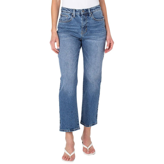 EARNEST SEWN. Womens Bottoms L / Blue EARNEST SEWN. - Pocket High-Rise Ankle Jeans