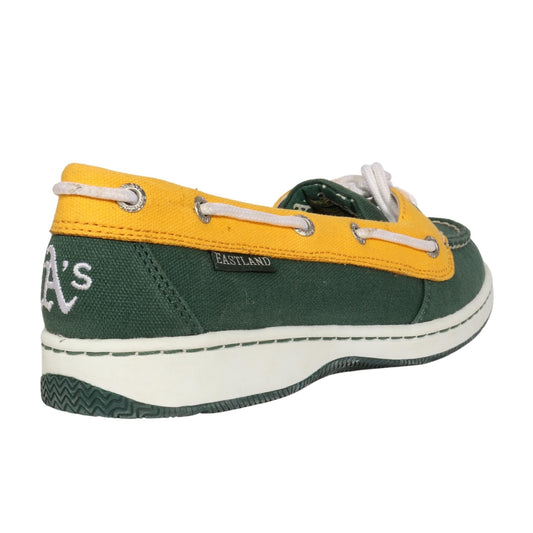 EASTLAND Womens Shoes 36 / Green EASTLAND - Sunset MLB Athletics Boat Shoe
