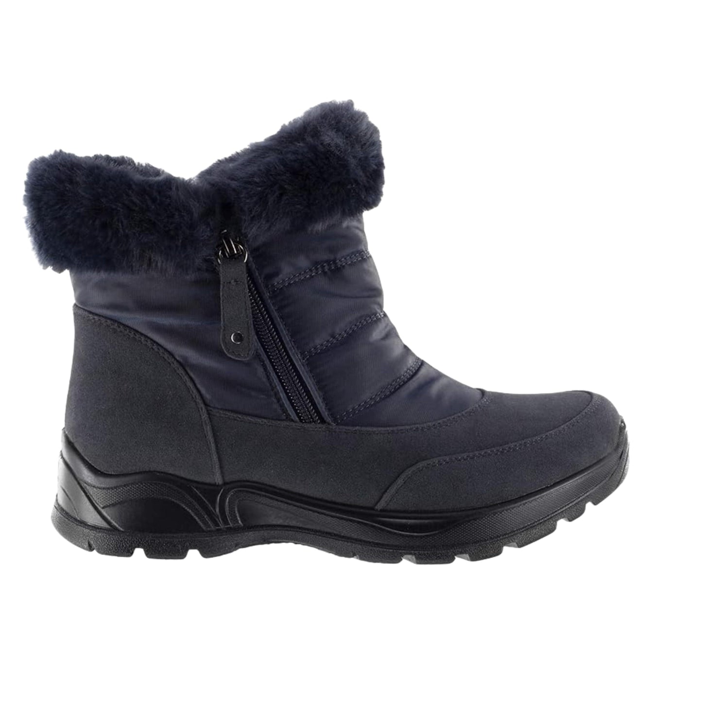 EASY STREET Womens Shoes 40 / Navy EASY STREET - Frosty Snow Boot