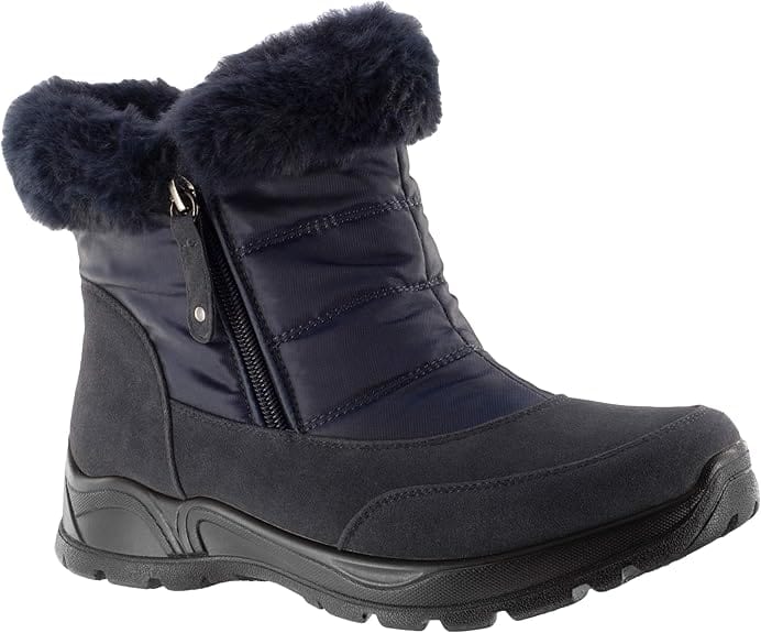 EASY STREET Womens Shoes 40 / Navy EASY STREET - Frosty Snow Boot