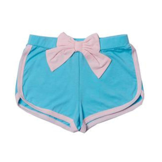 EPIC THREADS Girls Bottoms 5 Years / Blue EPIC THREADS - Kids - Bow Front Shortie Shorts