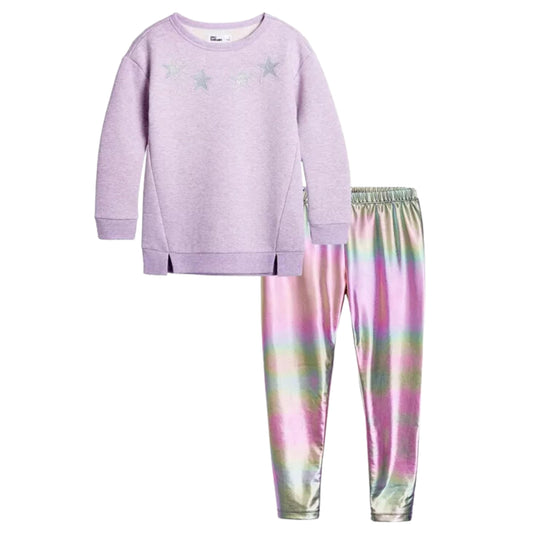 EPIC THREADS Girls Sets XS / Multi-Color EPIC THREADS - Kids - Sweatshirt Dress Legging Set