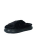 ESCAPE Womens Shoes ESCAPE - Comfy one strap faux fur slipper