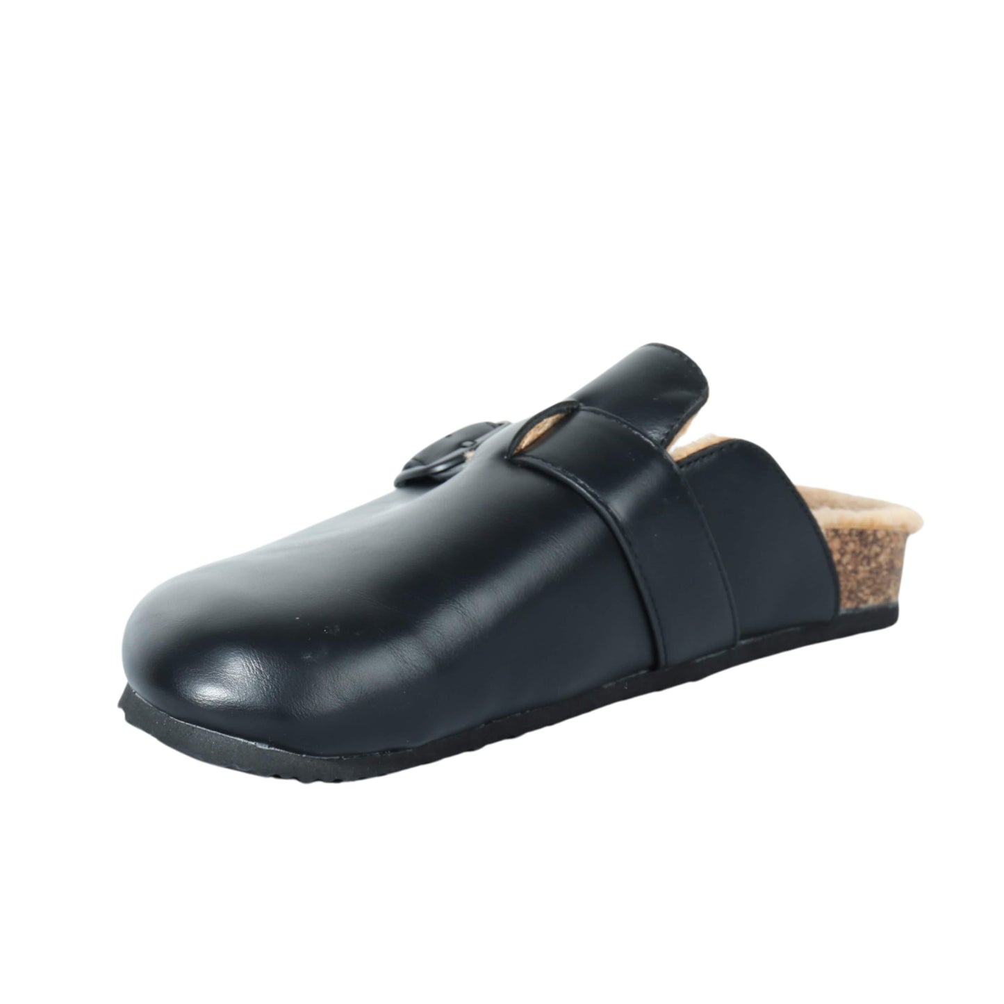 ESCAPE Womens Shoes ESCAPE - Faux Fur Leather Slipper