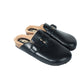 ESCAPE Womens Shoes ESCAPE - Faux Fur Leather Slipper