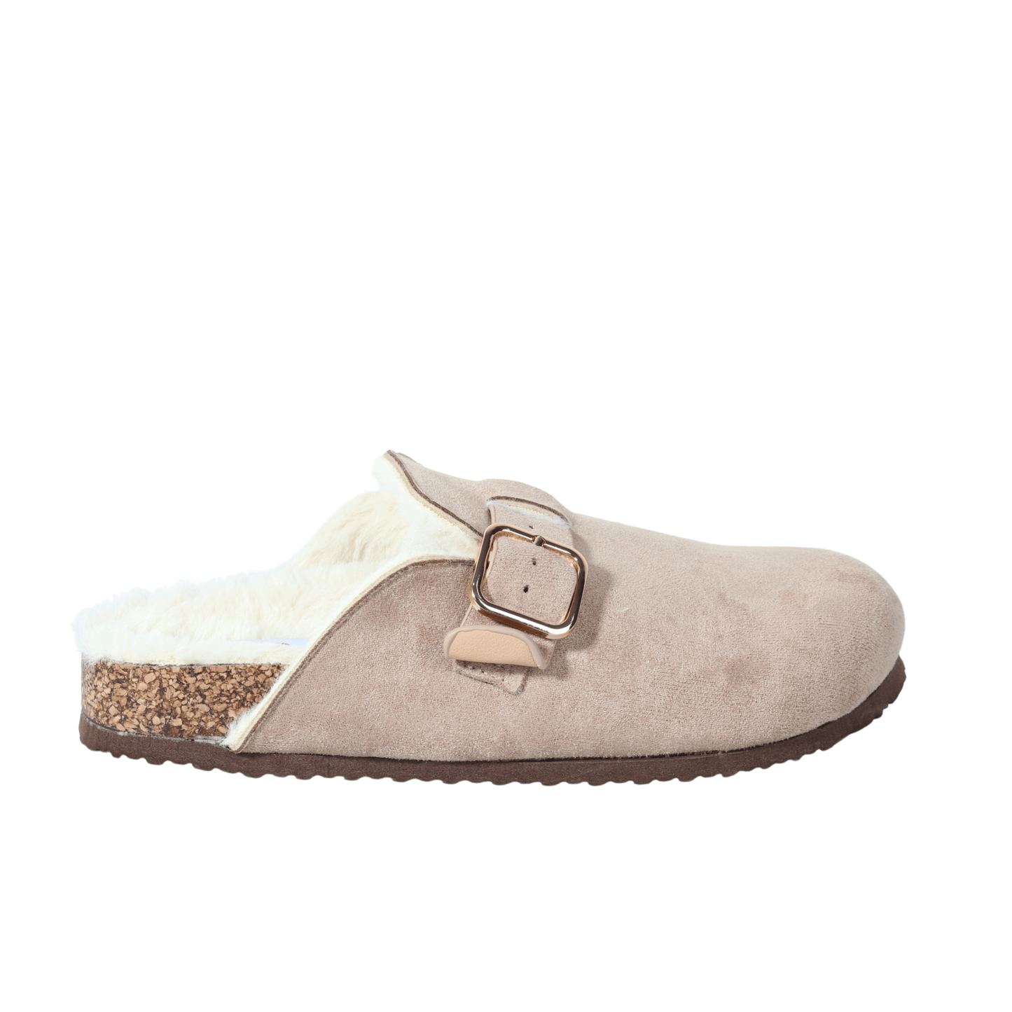 ESCAPE Womens Shoes 37 / Beige ESCAPE - Faux Fur Slipper