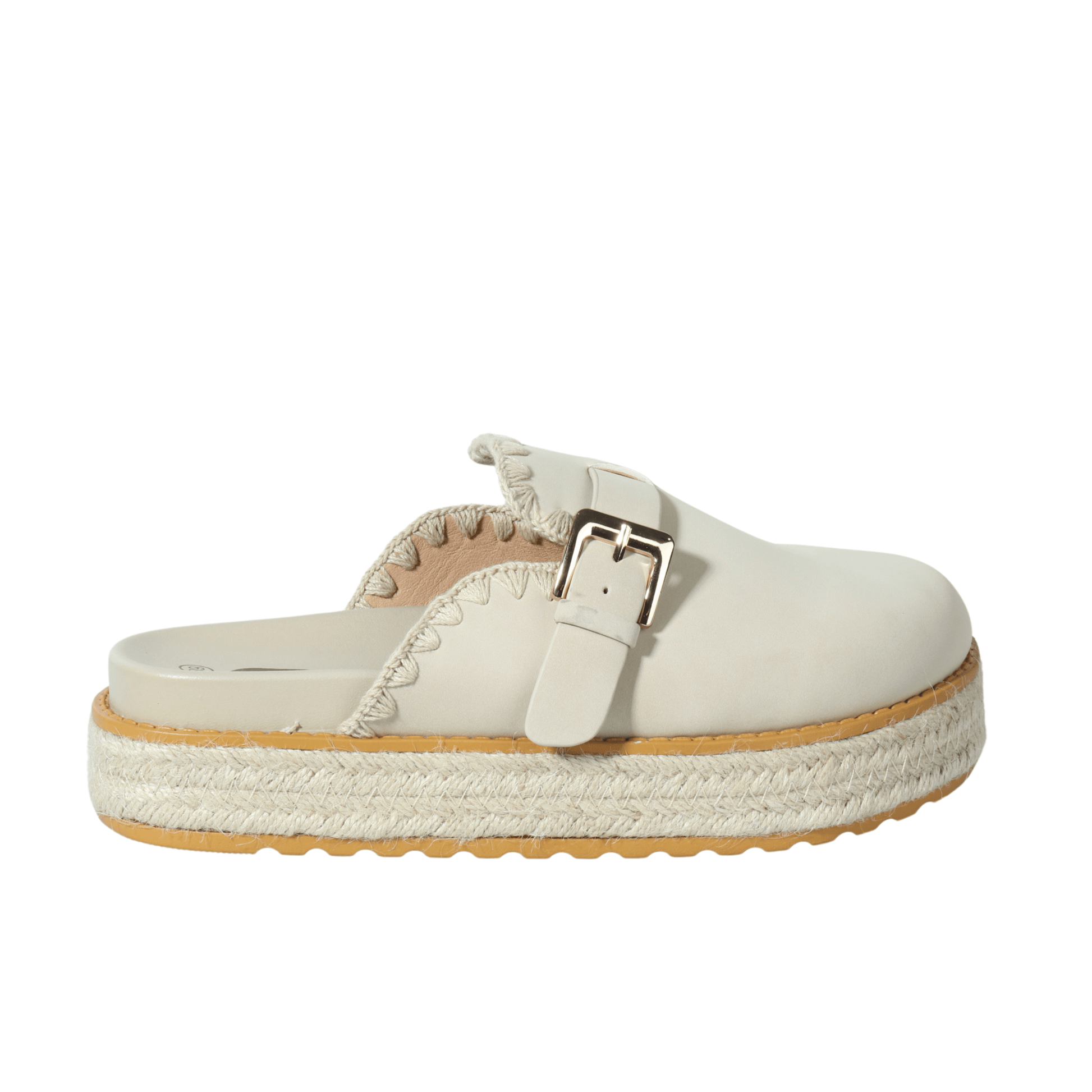 ESCAPE Womens Shoes 38 / Beige ESCAPE - Jute Clog