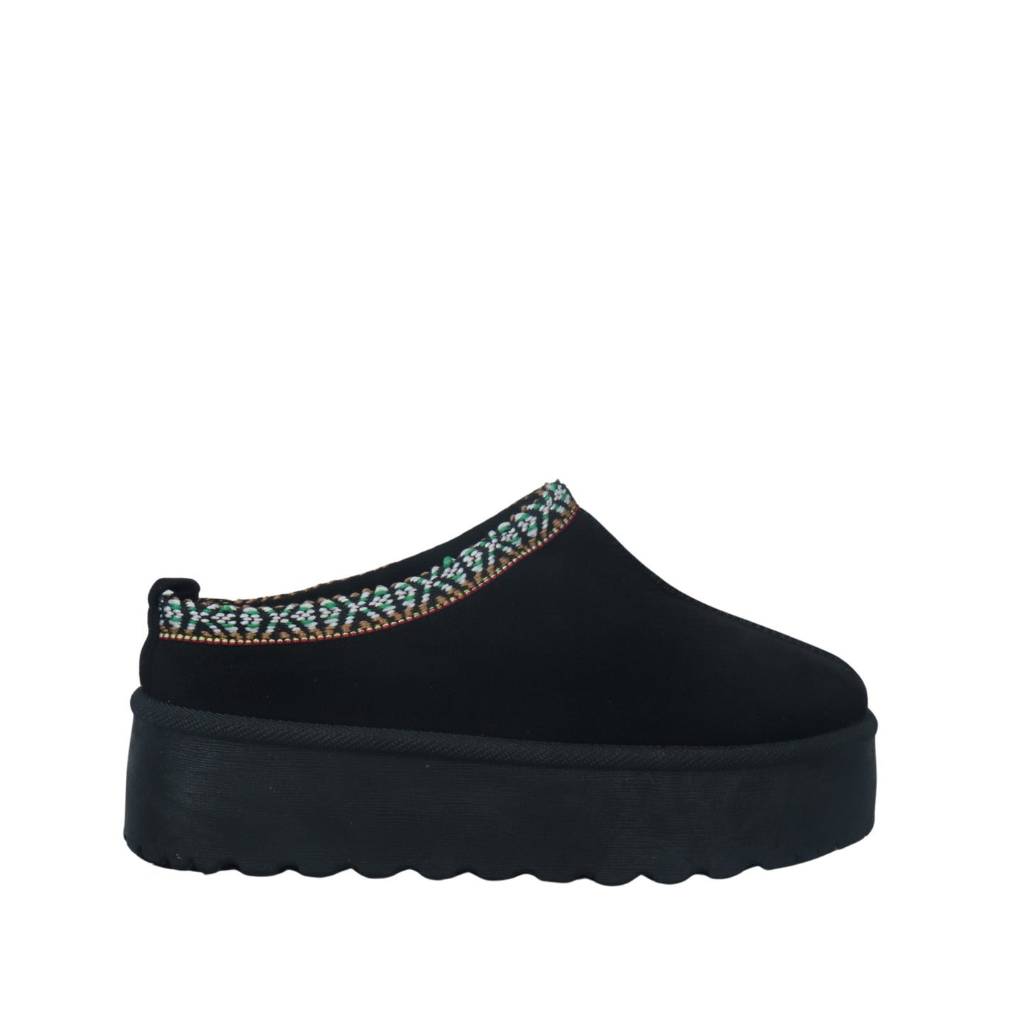 ESCAPE Womens Shoes 37 / Black ESCAPE - womens winter slipper