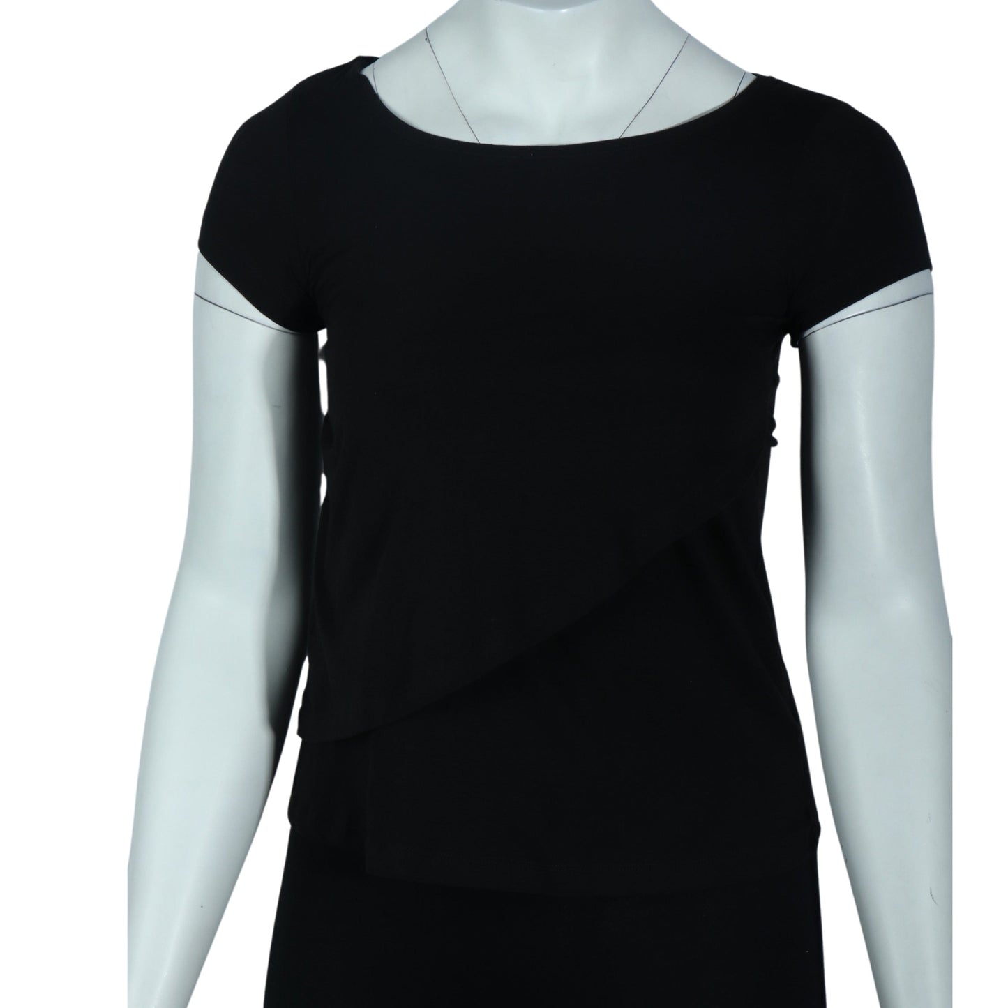 ESMARA Womens Tops XS / Black ESMARA - Pull Over T-Shirt