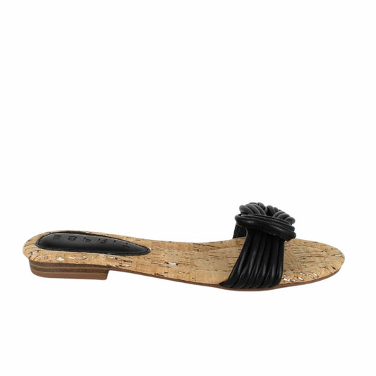 ESPRIT Womens Shoes 39.5 / Black ESPRIT -  Flat Slip on Slide Sandals