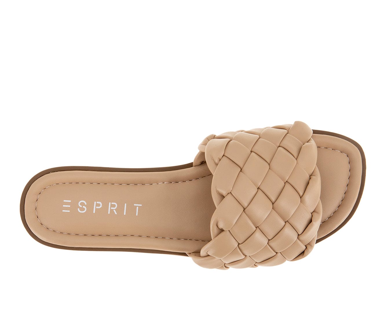 ESPRIT Womens Shoes 39.5 / Beige ESPRIT - Woven Flat Slipper