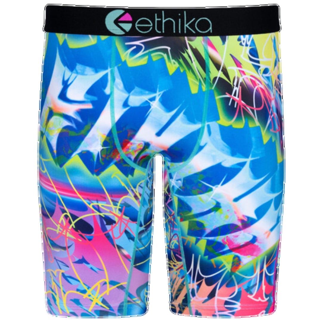 ETHIKA Mens Underwear XXL / Multi-Color ETHIKA - All Over Printed Boxer
