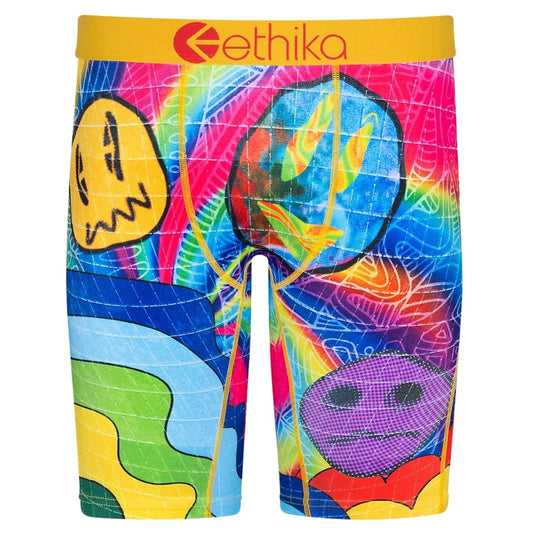 ETHIKA Mens Underwear L / Multi-Color ETHIKA - Smiley Brief