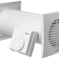 EUROPLAST Home Improvement White EUROPLAST - Ventilation Kit With Thermostat