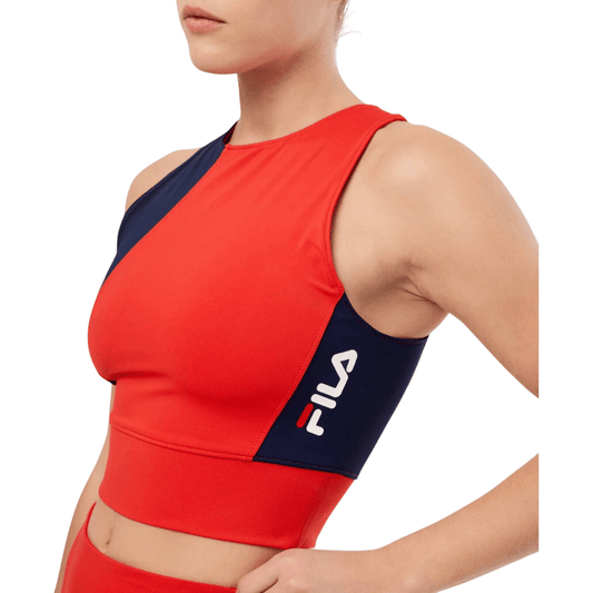 FILA Womens sports Multi-Color / XS FILA - Racerback Cropped Tank Top