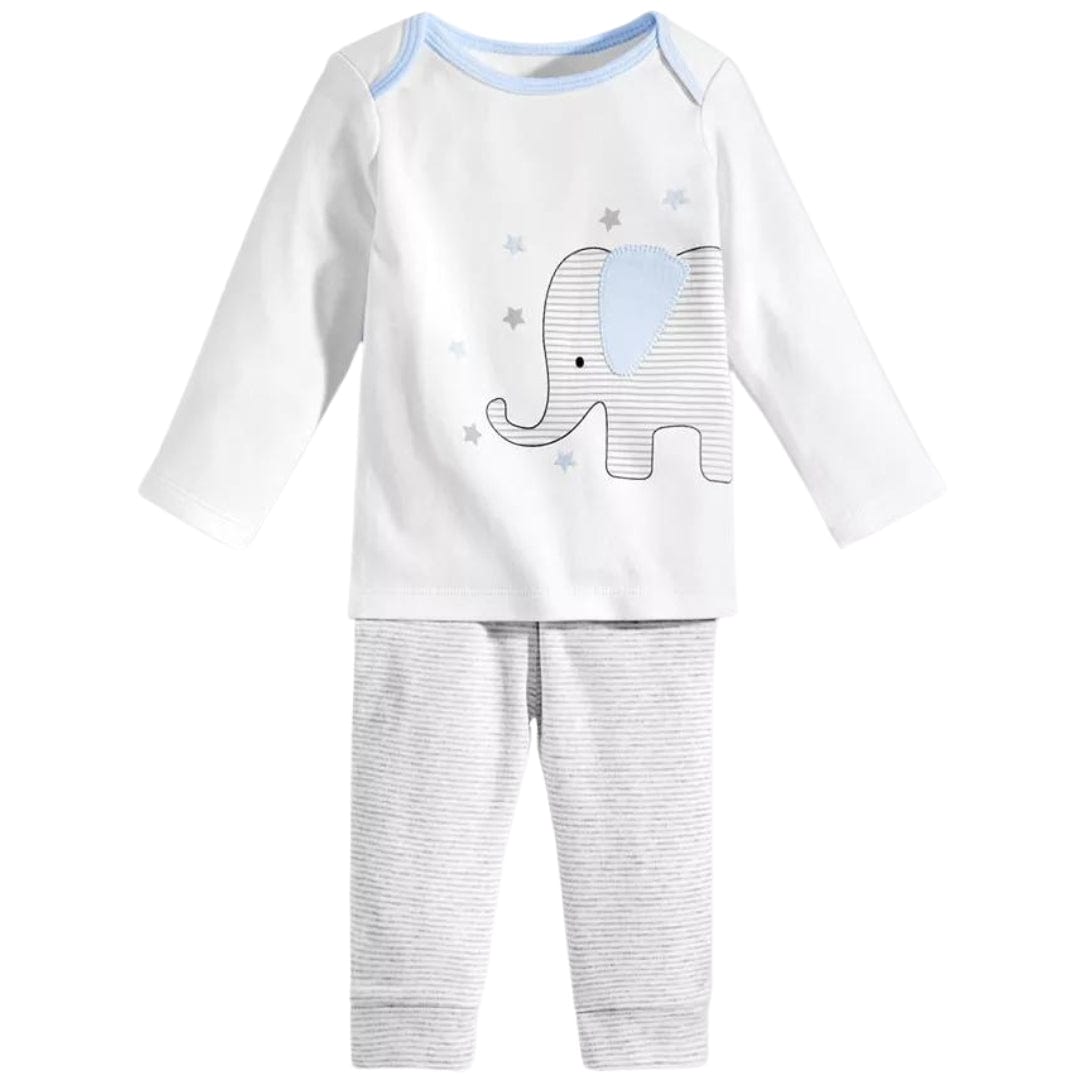 FIRST IMPRESSIONS Baby Boy 3-6 Month / Multi-Color FIRST IMPRESSIONS - Baby - 2-Pc. Animal Top & Pants Set