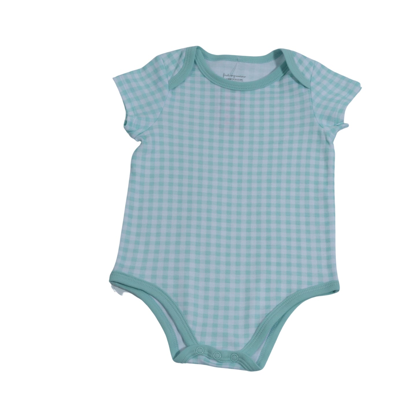 FIRST IMPRESSIONS Baby Boy FIRST IMPRESSIONS - Baby - All Over Check Bodysuit