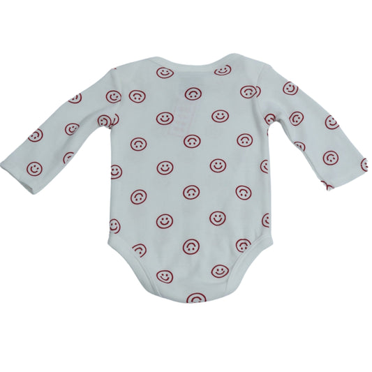 FIRST IMPRESSIONS Baby Boy 0-3 Month / White FIRST IMPRESSIONS - BABY - Crew Neck Overall