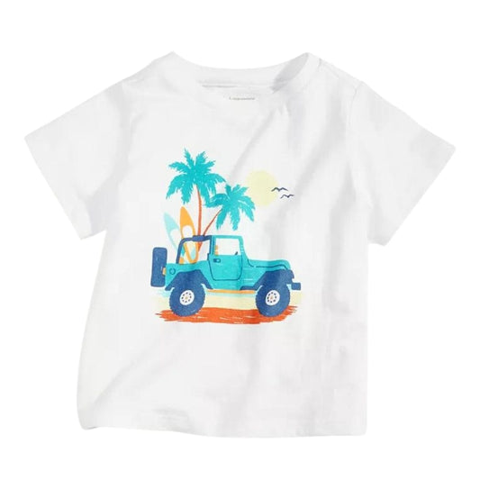 FIRST IMPRESSIONS Baby Boy 6-9 Month / White FIRST IMPRESSIONS - Baby - Graphic-Print T-Shirt