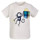 FIRST IMPRESSIONS Baby Boy 6-9 Month / Grey FIRST IMPRESSIONS - BABY - Monkey Pocket Cotton T-Shirt