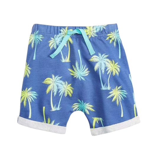FIRST IMPRESSIONS Baby Boy 18 Month / Blue FIRST IMPRESSIONS - Baby - Palm Tree Shorts