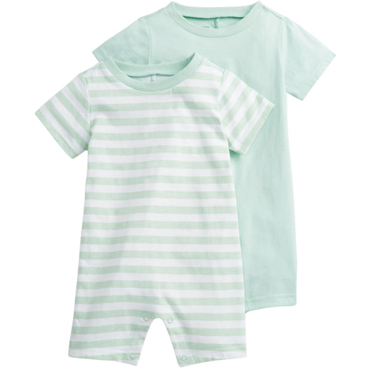 FIRST IMPRESSIONS Baby Boy 3-6 Month / Multi-Color FIRST IMPRESSIONS - Kids -  2-Pk. Sour Stripe Romper