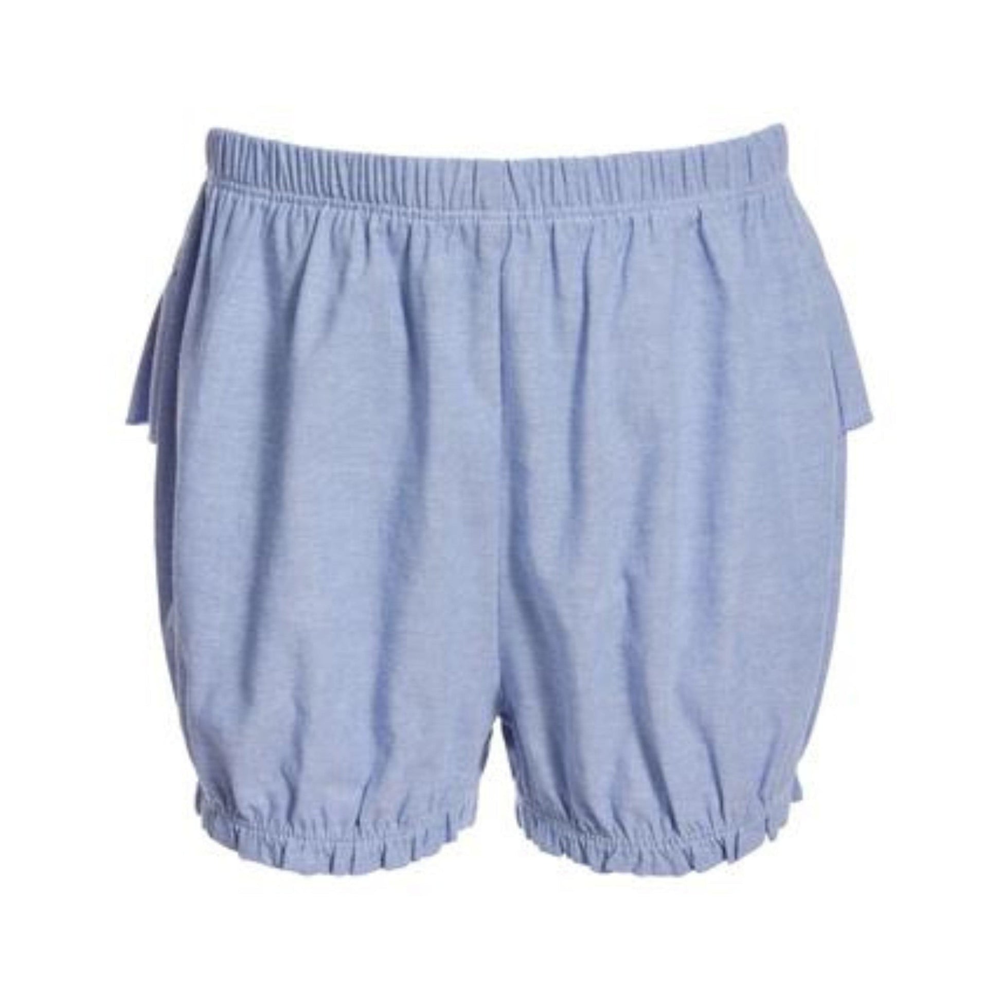 FIRST IMPRESSIONS Baby Girl 18 Month / Blue FIRST IMPRESSIONS - Baby - Chambray Ruffle Bloomers