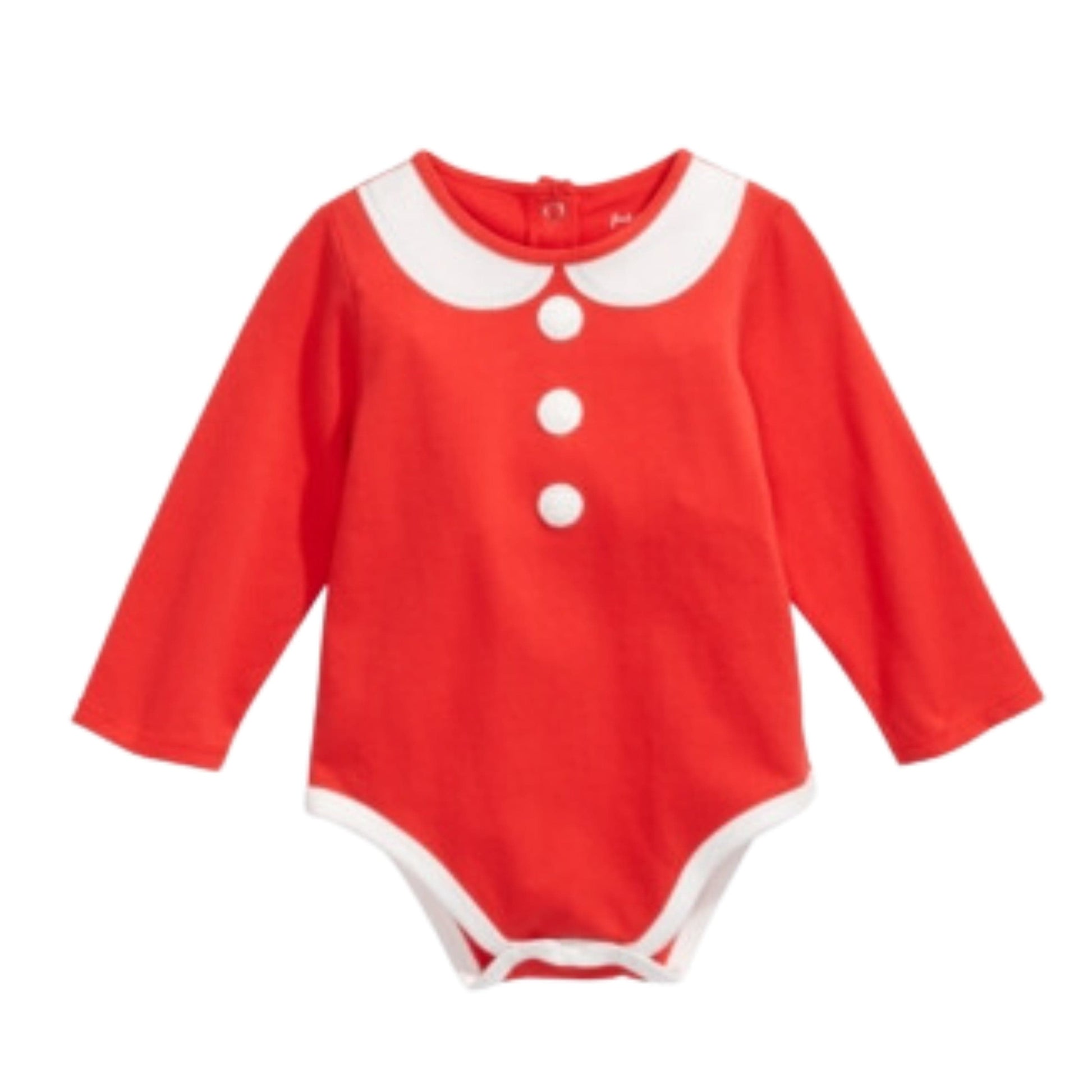 FIRST IMPRESSIONS Baby Girl New Born / Red FIRST IMPRESSIONS - BABY - Mrs Claus Bodysuit