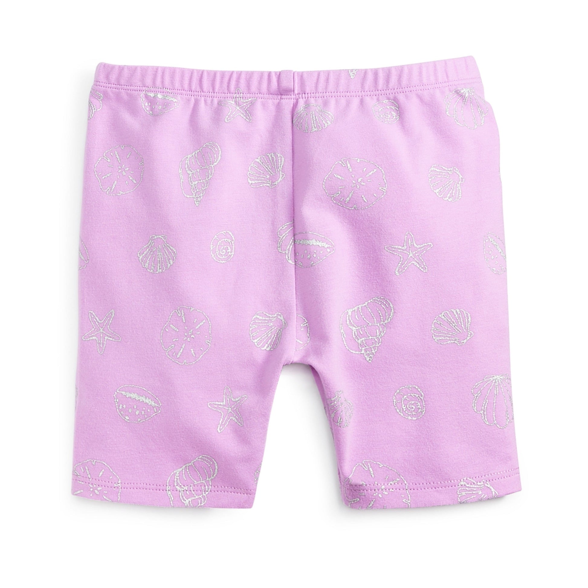 FIRST IMPRESSIONS Baby Girl 18 Month / Purple FIRST IMPRESSIONS - Baby -  Shell-Print Bike Shorts