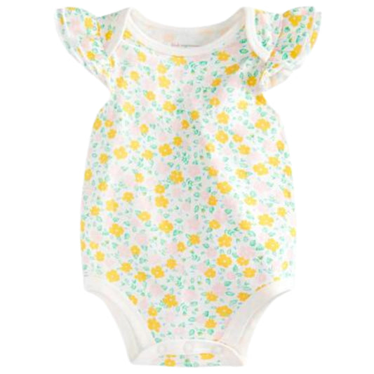 FIRST IMPRESSIONS Baby Girl 0-3 Month / Multi-Color FIRST IMPRESSIONS - Floral-Print Bodysuit