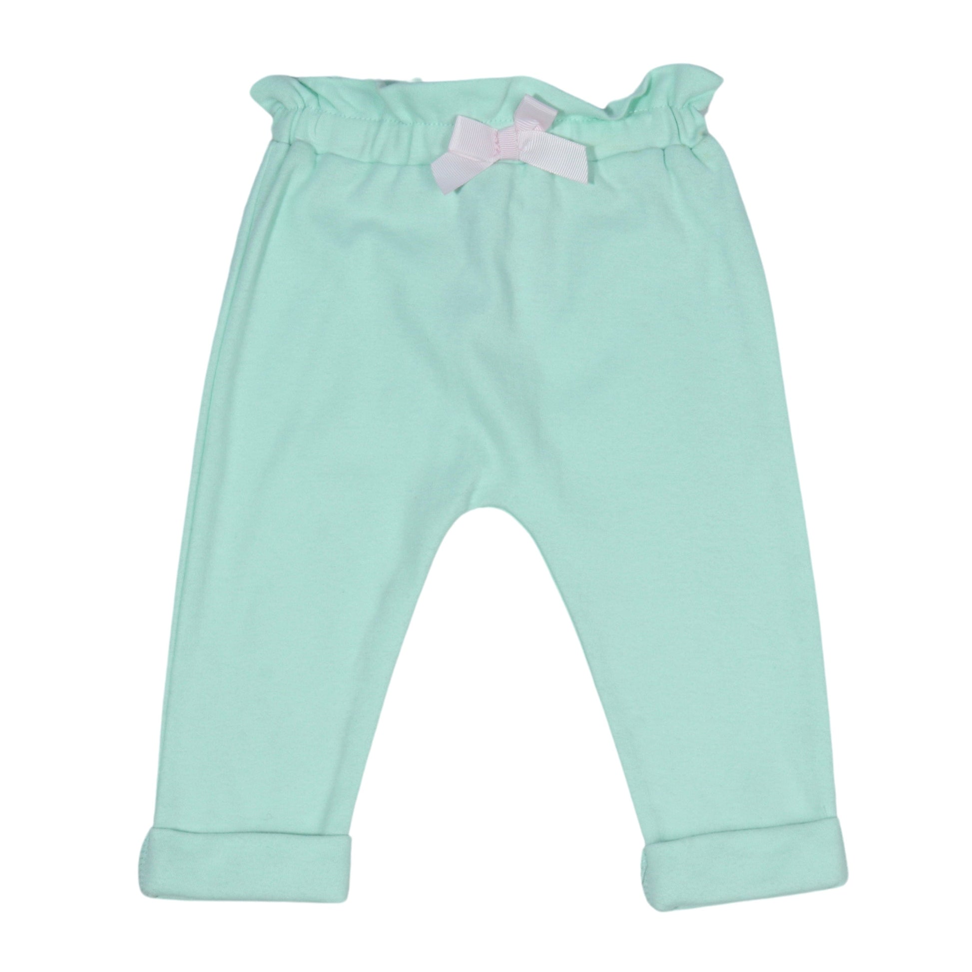 FIRST IMPRESSIONS Baby Girl 3-6 Month / Green FIRST IMPRESSIONS - Ruffle band baby girl bottoms