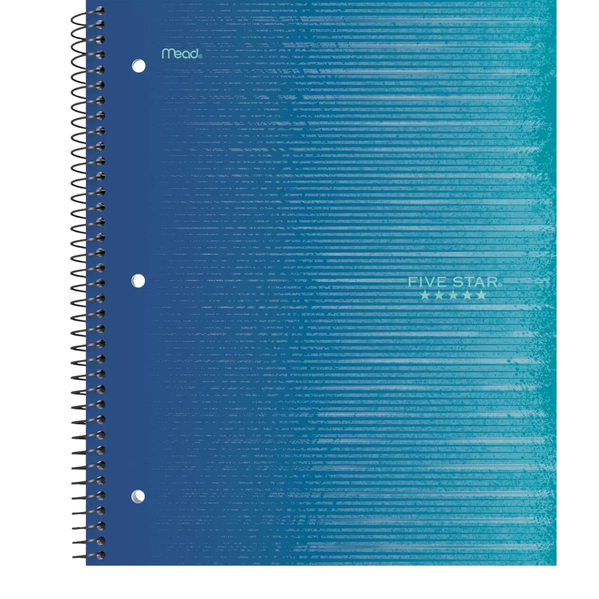 FIVE STAR 1 Stationery Blue FIVE STAR - Subject Wide Ruled Spiral Notebook