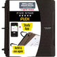 FIVE STAR Stationery Black FIVE STAR - 1" Notebinder Flex Quad Rule