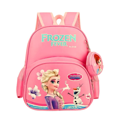 FROZEN School Bags Pink FROZEN - Elsa frozen backpack