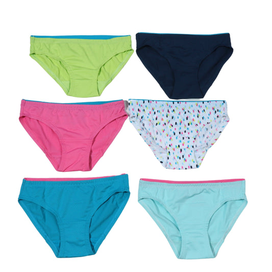 FRUIT OF THE LOOM Girls Underwear 8 years / Multi-Color FRUIT OF THE LOOM - Breathable girls underwear