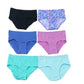 FRUIT OF THE LOOM Girls Underwear 6 years / Multi-Color FRUIT OF THE LOOM - Girls mesh underwear