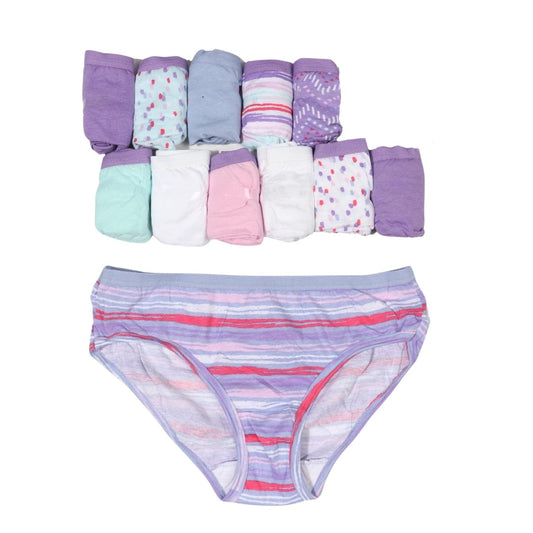 FRUIT OF THE LOOM Girls Underwear M / Multi-Color FRUIT OF THE LOOM - Kids - 12 Hipsters