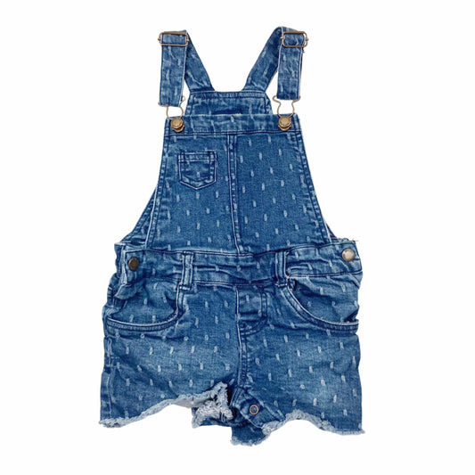 GENUINE KIDS Baby Girl 2 Years / Blue GENUINE KIDS - BABY -  Shorts Overalls