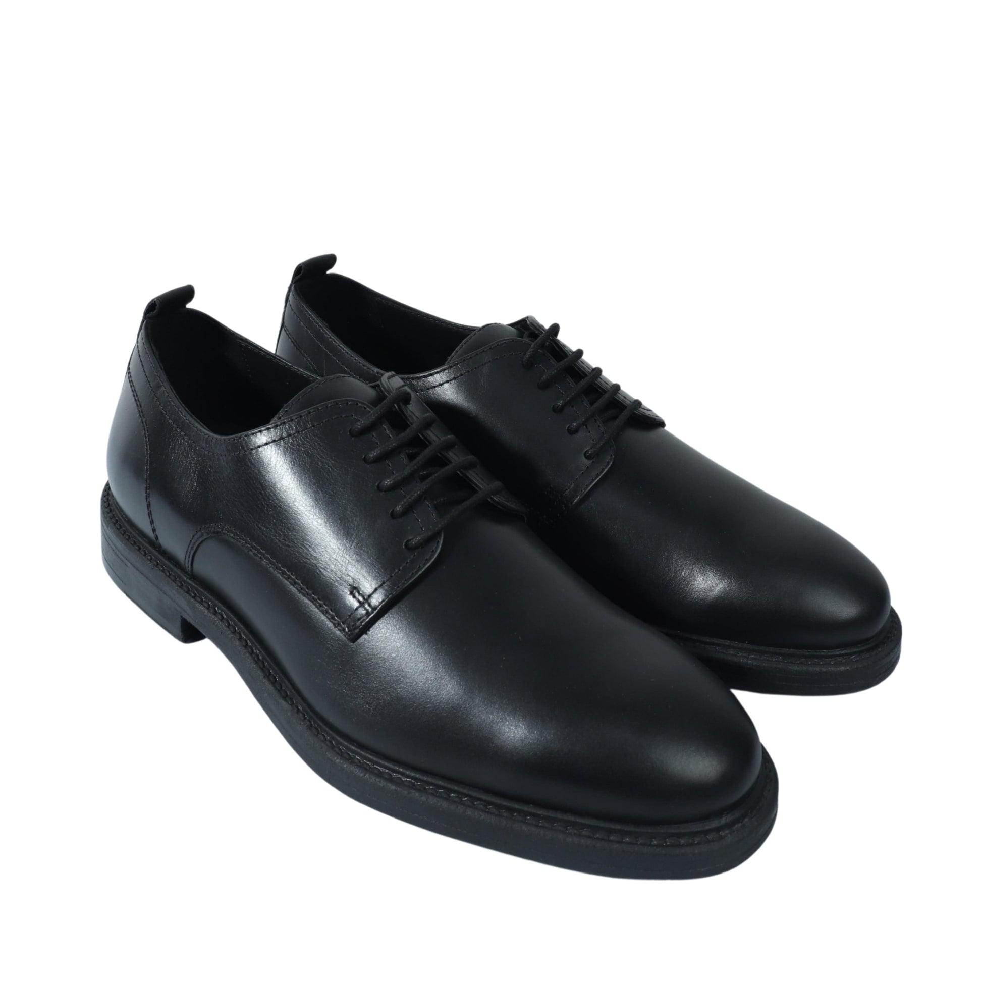 GEOX Mens Shoes 42 / Black GEOX - Mens dress shoes lace up