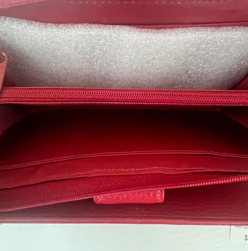 GIANI BERNINI Women Bags Red GIANI BERNINI - Softy Leather All in One Wallet