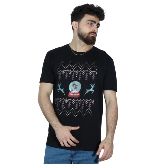 GILDAN Mens Tops L / Black GILDAN - Holiday Vibes T-Shirt