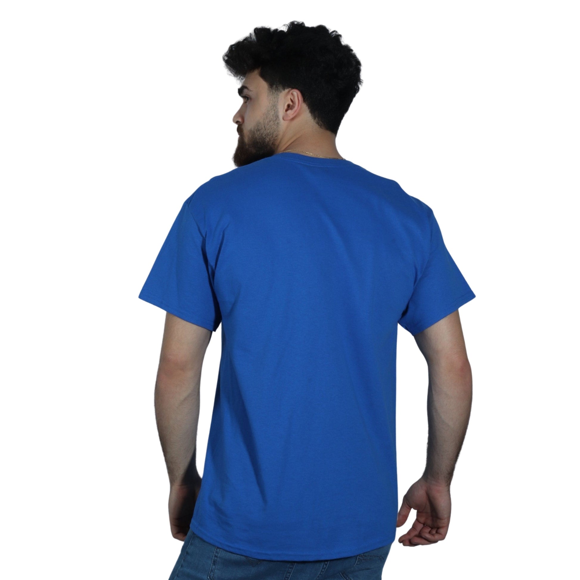 GILDAN Mens Tops L / Blue GILDAN - Round Neck T-shirt