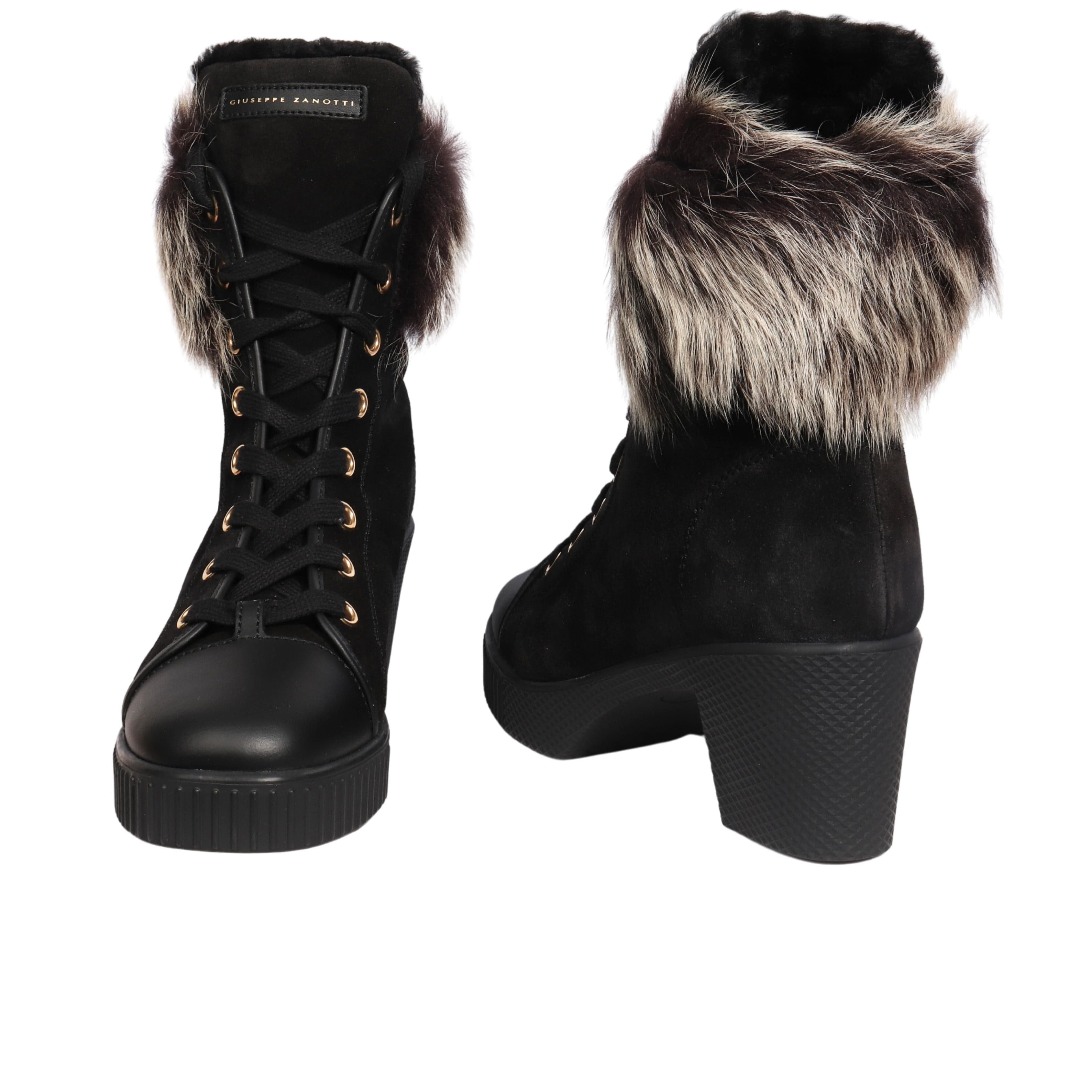 Giuseppe zanotti sale fur boots