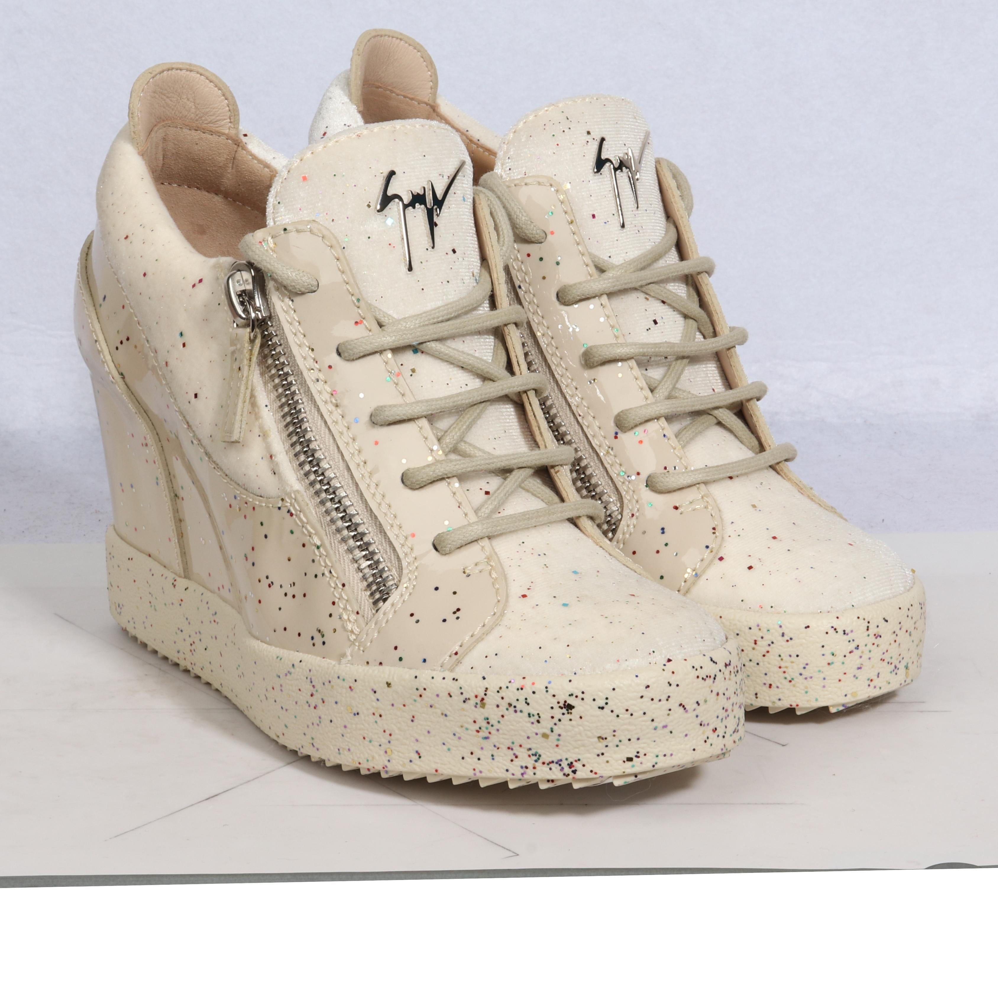 Women's low top sales giuseppe zanotti sneakers