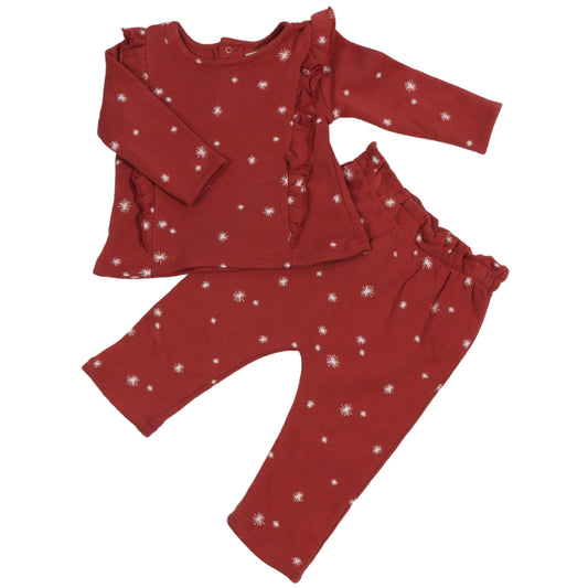 GRAYSON COLLECTION Baby Girl GRAYSON COLLECTION - Baby - Stars Printed 2 Pc Set