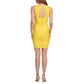 GUESS Womens Dress XL / Yellow GUESS - Bandage Dress